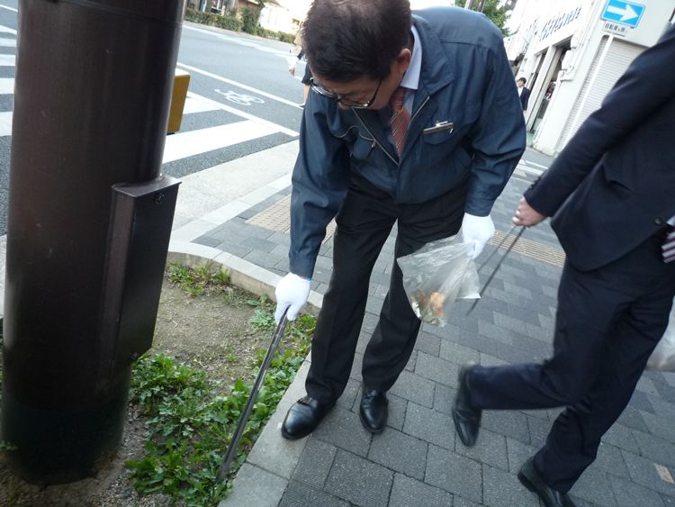 清掃活動の様子